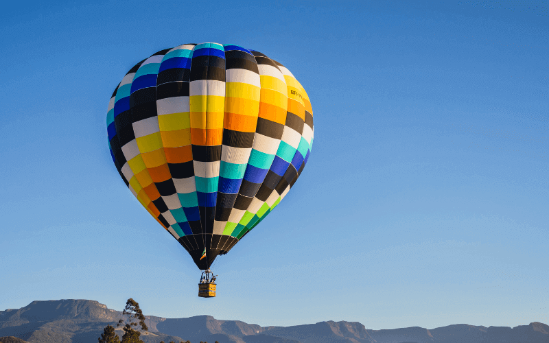 Heißluftballonfahrt